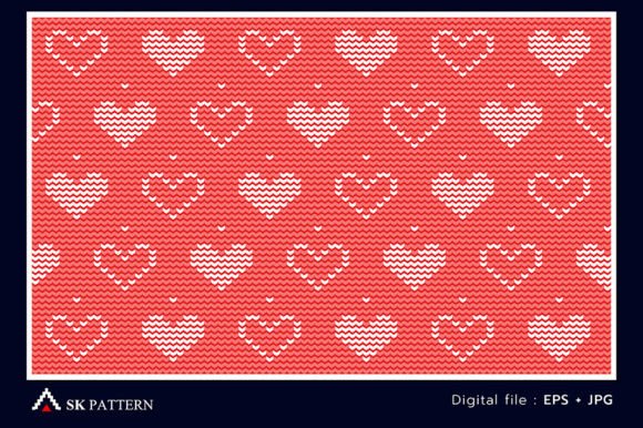 Download White and Red Love Embroidery Background - Background Collection