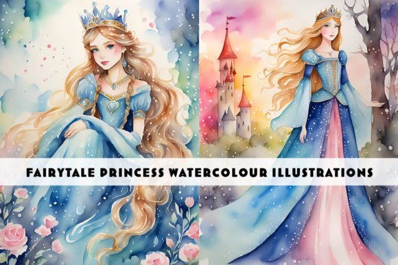 Download Fairytale Princess Watercolour Images - Premium Resources