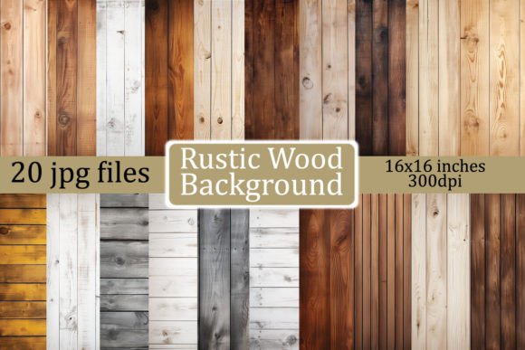 Download Rustic Wood Background Paper Bundle - Background Collection