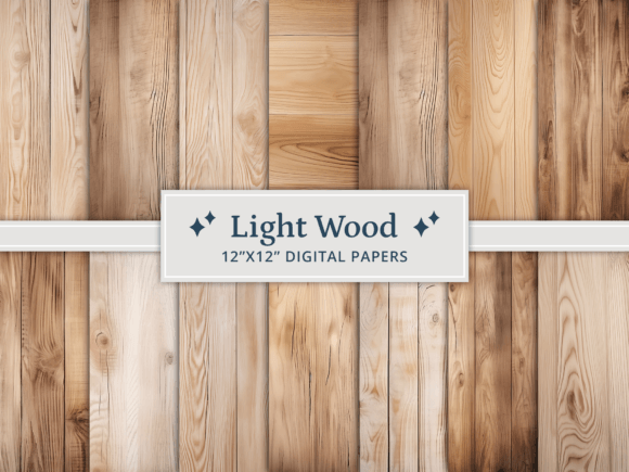 Download Light Wood Background Digital Papers - Background Collection