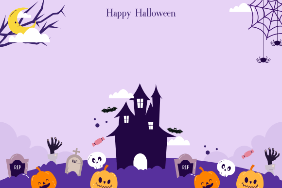 Download Cute Halloween Copy Space Background - Background Collection